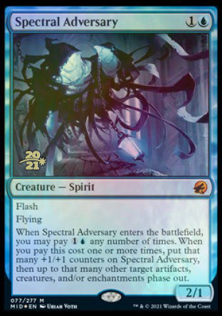 Spectral Adversary [Innistrad: Midnight Hunt Prerelease Promos] | Shuffle n Cut Hobbies & Games