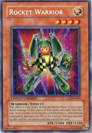 Rocket Warrior [CT2-EN005] Secret Rare | Shuffle n Cut Hobbies & Games