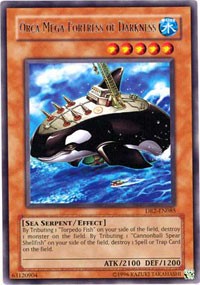 Orca Mega-Fortress of Darkness [DR2-EN085] Rare | Shuffle n Cut Hobbies & Games