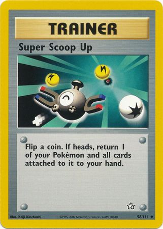 Super Scoop Up (98/111) [Neo Genesis Unlimited] | Shuffle n Cut Hobbies & Games