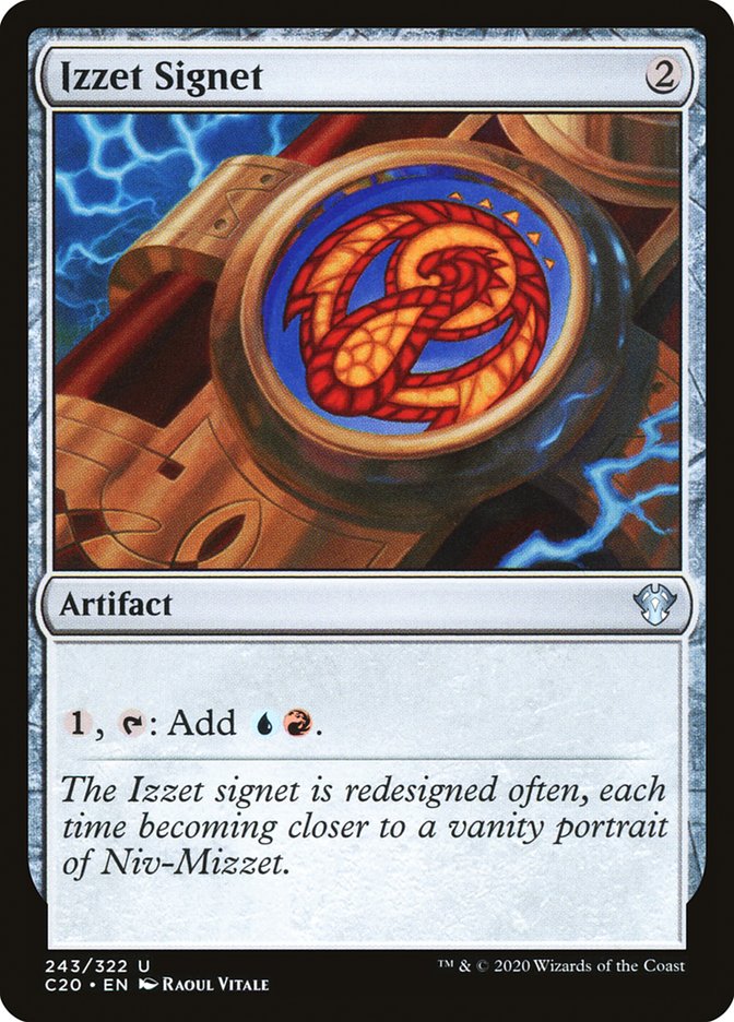 Izzet Signet [Commander 2020] | Shuffle n Cut Hobbies & Games