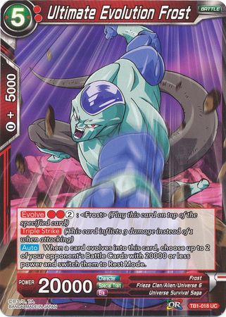 Ultimate Evolution Frost [TB1-018] | Shuffle n Cut Hobbies & Games