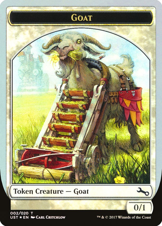 Goat Token [Unstable Tokens] | Shuffle n Cut Hobbies & Games