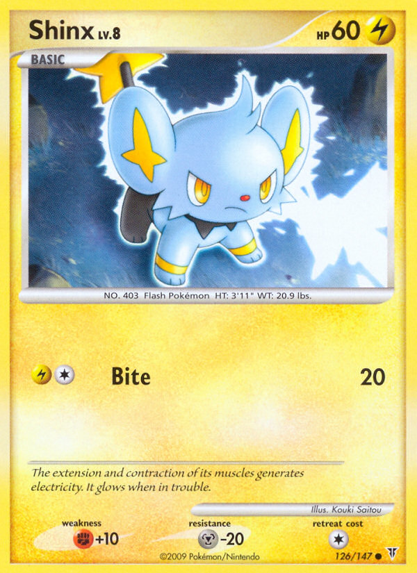 Shinx (126/147) [Platinum: Supreme Victors] | Shuffle n Cut Hobbies & Games