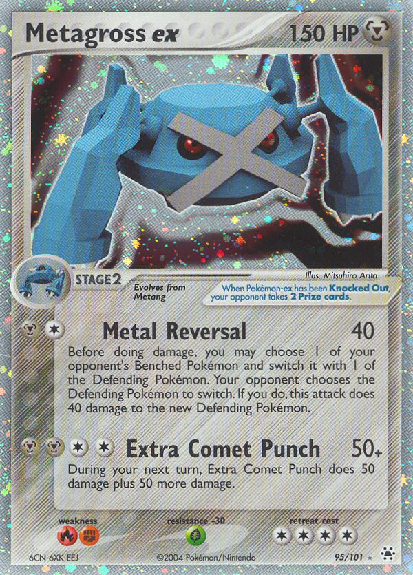 Metagross ex (95/101) [EX: Hidden Legends] | Shuffle n Cut Hobbies & Games