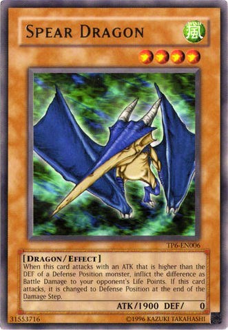 Spear Dragon [TP6-EN006] Rare | Shuffle n Cut Hobbies & Games