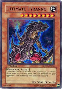 Ultimate Tyranno [POTD-EN020] Super Rare | Shuffle n Cut Hobbies & Games