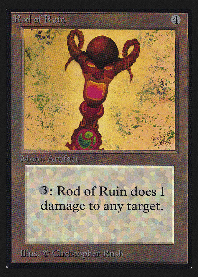 Rod of Ruin [International Collectors' Edition] | Shuffle n Cut Hobbies & Games