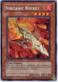 Volcanic Rocket [FOTB-EN000] Secret Rare | Shuffle n Cut Hobbies & Games