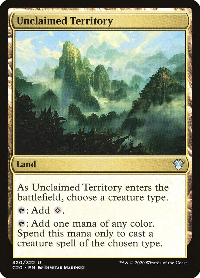 Unclaimed Territory [Commander 2020] | Shuffle n Cut Hobbies & Games