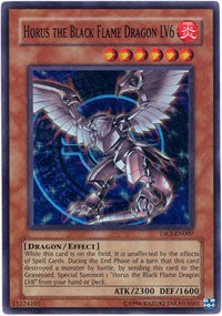 Horus the Black Flame Dragon LV6 [DR3-EN007] Super Rare | Shuffle n Cut Hobbies & Games