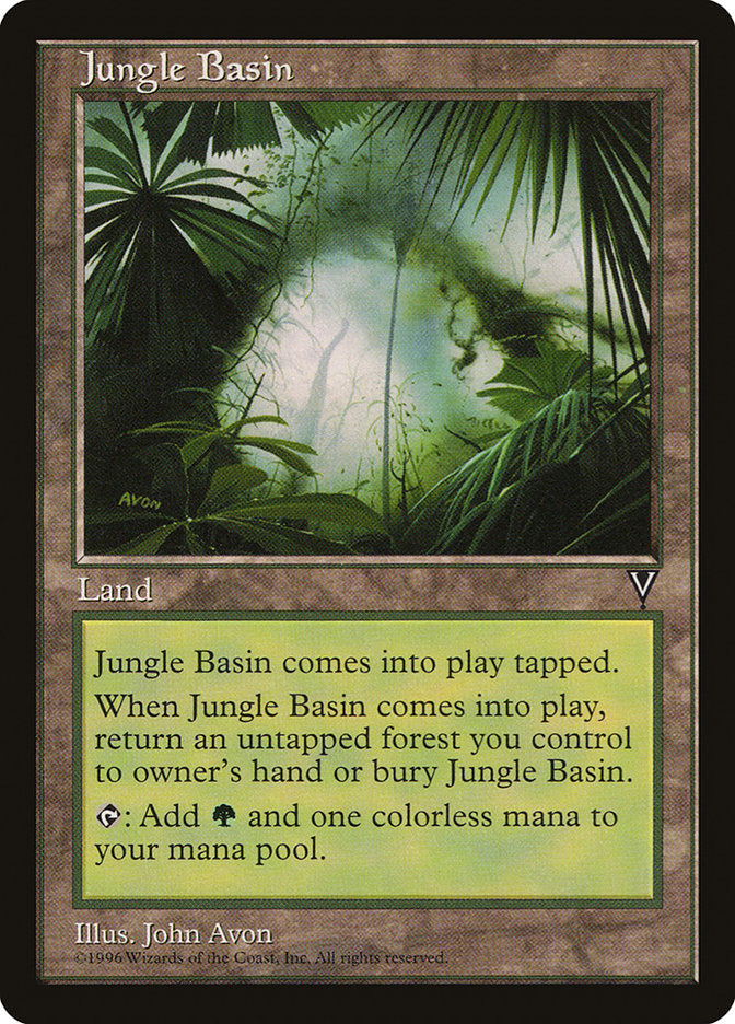 Jungle Basin [Visions] | Shuffle n Cut Hobbies & Games