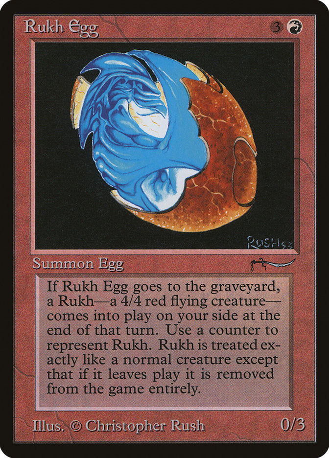 Rukh Egg (Dark Mana Cost) [Arabian Nights] | Shuffle n Cut Hobbies & Games