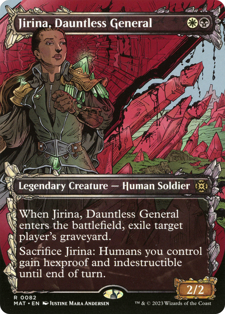 Jirina, Dauntless General (Showcase) [March of the Machine: The Aftermath] | Shuffle n Cut Hobbies & Games