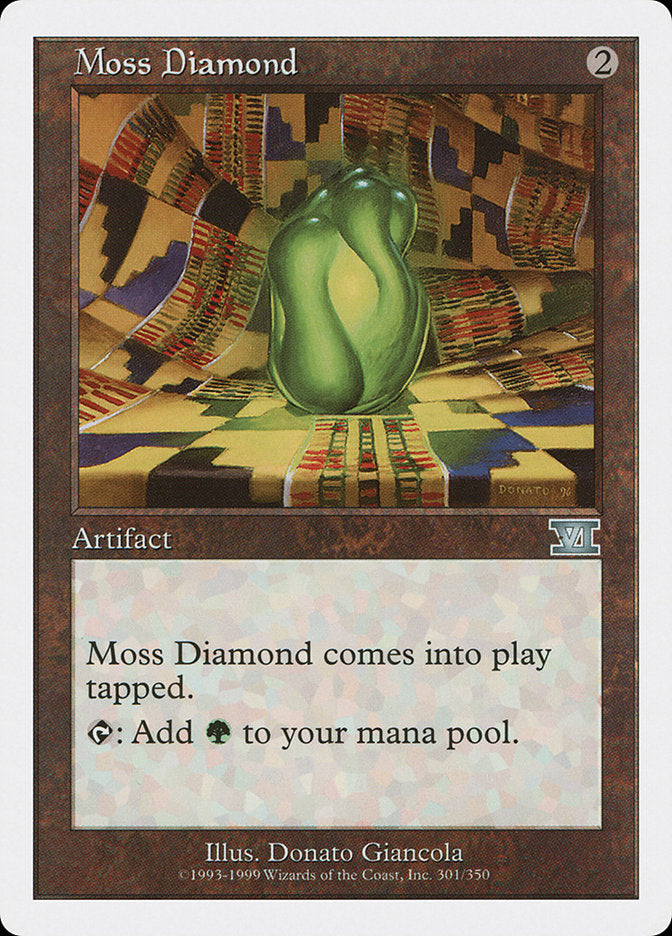 Moss Diamond [Classic Sixth Edition] | Shuffle n Cut Hobbies & Games