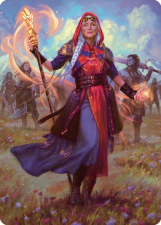 Jaya, Fiery Negotiator Art Card 1 [Dominaria United Art Series] | Shuffle n Cut Hobbies & Games