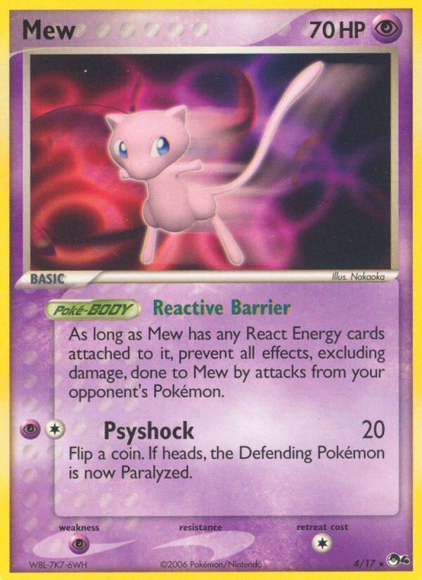 Mew (4/17) [POP Series 4] | Shuffle n Cut Hobbies & Games