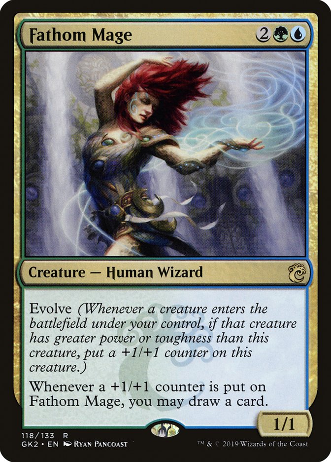 Fathom Mage [Ravnica Allegiance Guild Kit] | Shuffle n Cut Hobbies & Games