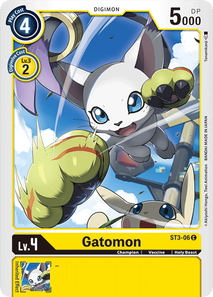 Gatomon [ST3-06] [Starter Deck: Heaven's Yellow] | Shuffle n Cut Hobbies & Games