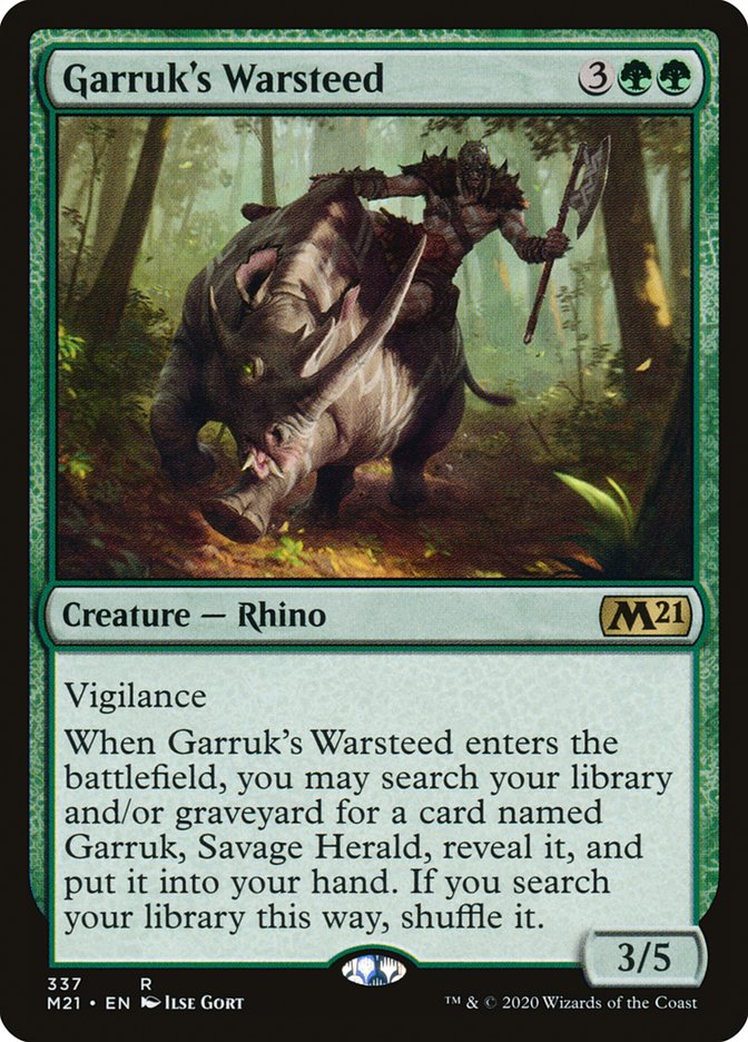 Garruk's Warsteed [Core Set 2021] | Shuffle n Cut Hobbies & Games