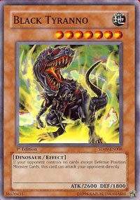 Black Tyranno [SD09-EN008] Common | Shuffle n Cut Hobbies & Games