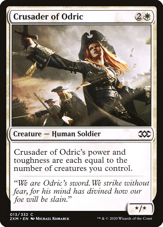 Crusader of Odric [Double Masters] | Shuffle n Cut Hobbies & Games