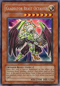 Gladiator Beast Octavius [GLAS-EN000] Secret Rare | Shuffle n Cut Hobbies & Games