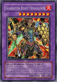 Gladiator Beast Heraklinos [GLAS-EN044] Secret Rare | Shuffle n Cut Hobbies & Games