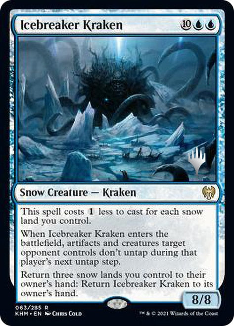 Icebreaker Kraken (Promo Pack) [Kaldheim Promos] | Shuffle n Cut Hobbies & Games