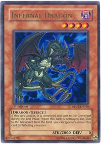 Infernal Dragon [DP04-EN010] Ultra Rare | Shuffle n Cut Hobbies & Games