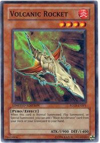 Volcanic Rocket [FOTB-ENSP1] Super Rare | Shuffle n Cut Hobbies & Games