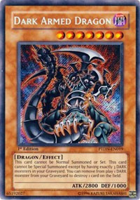 Dark Armed Dragon [PTDN-EN019] Secret Rare | Shuffle n Cut Hobbies & Games