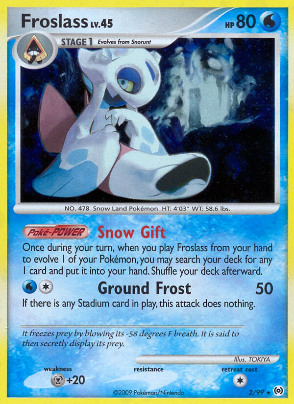 Froslass (2/99) [Platinum: Arceus] | Shuffle n Cut Hobbies & Games