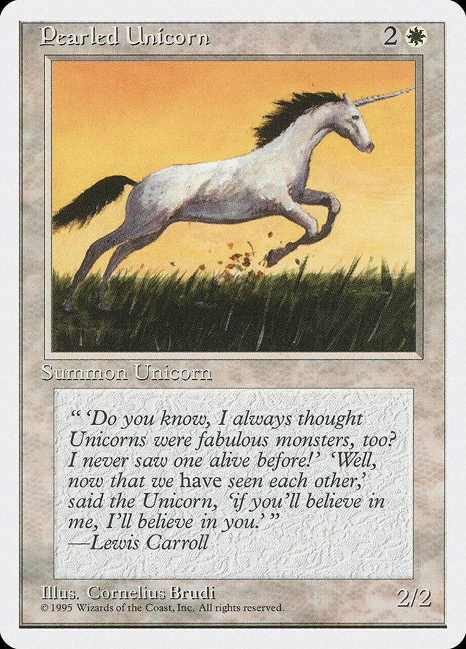 Pearled Unicorn [Fourth Edition] | Shuffle n Cut Hobbies & Games