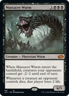 Massacre Wurm [Jumpstart 2022] | Shuffle n Cut Hobbies & Games