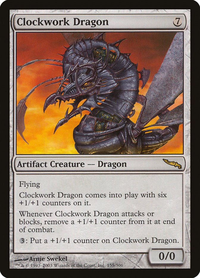 Clockwork Dragon [Mirrodin] | Shuffle n Cut Hobbies & Games