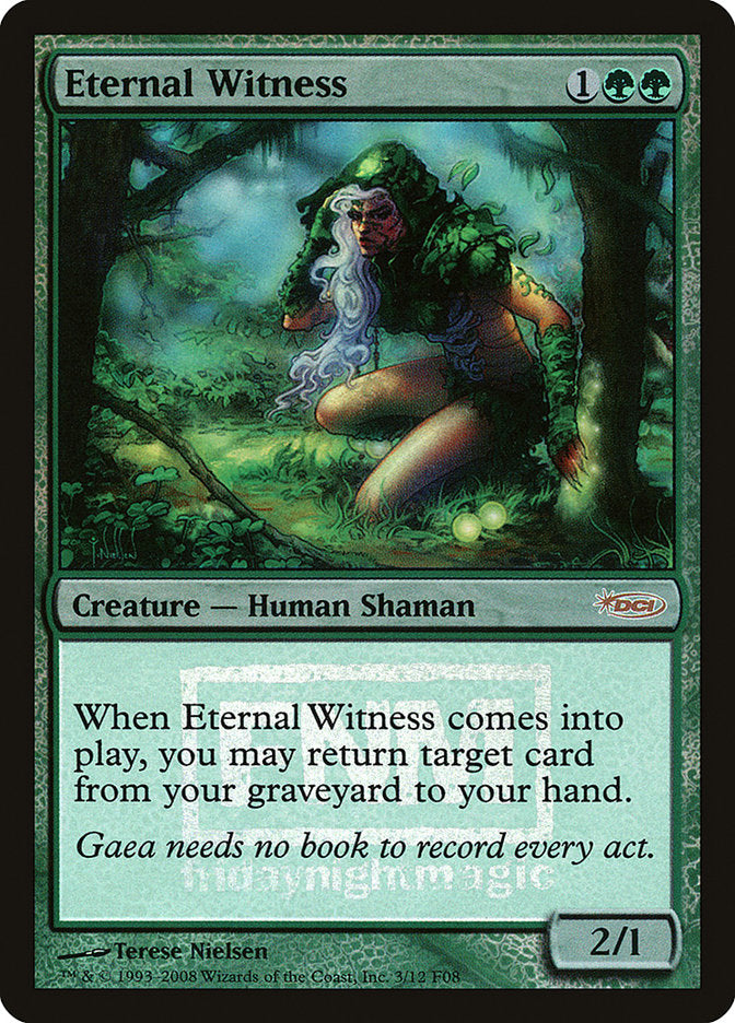 Eternal Witness [Friday Night Magic 2008] | Shuffle n Cut Hobbies & Games