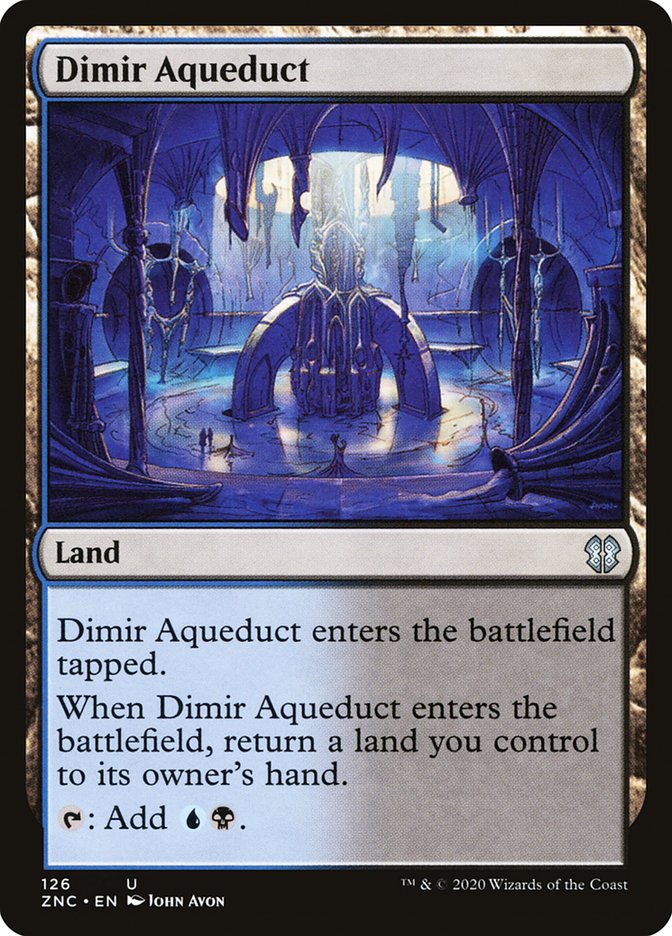 Dimir Aqueduct [Zendikar Rising Commander] | Shuffle n Cut Hobbies & Games