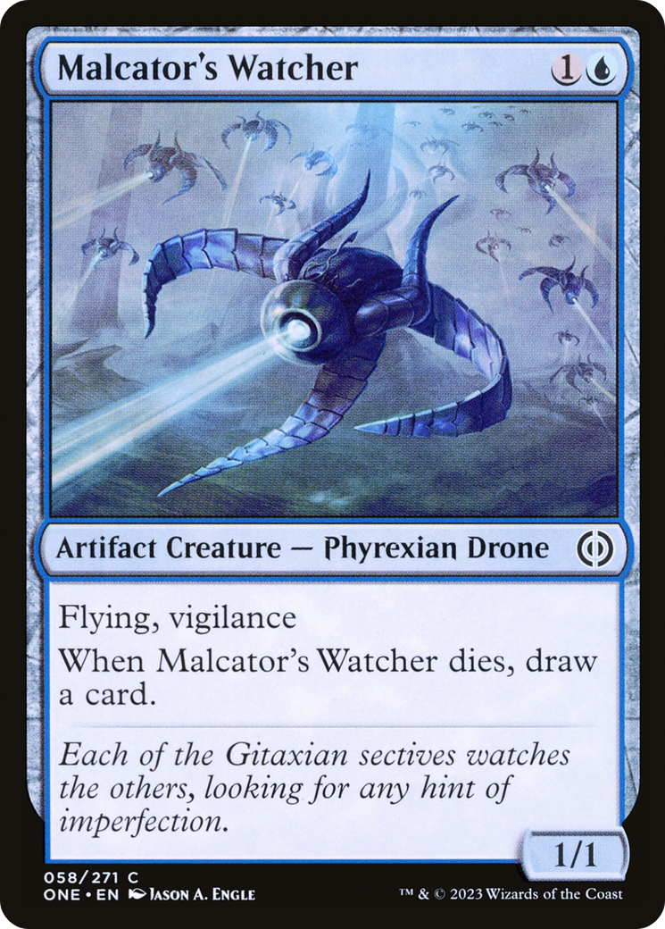 Malcator's Watcher [Phyrexia: All Will Be One] | Shuffle n Cut Hobbies & Games