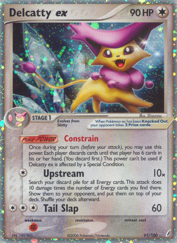 Delcatty ex (91/100) [EX: Crystal Guardians] | Shuffle n Cut Hobbies & Games