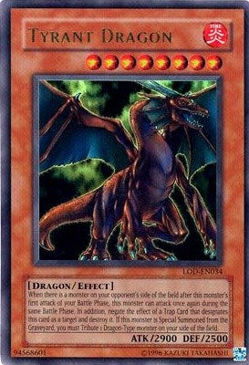 Tyrant Dragon [LOD-EN034] Ultra Rare | Shuffle n Cut Hobbies & Games