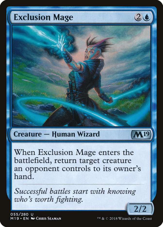 Exclusion Mage [Core Set 2019] | Shuffle n Cut Hobbies & Games