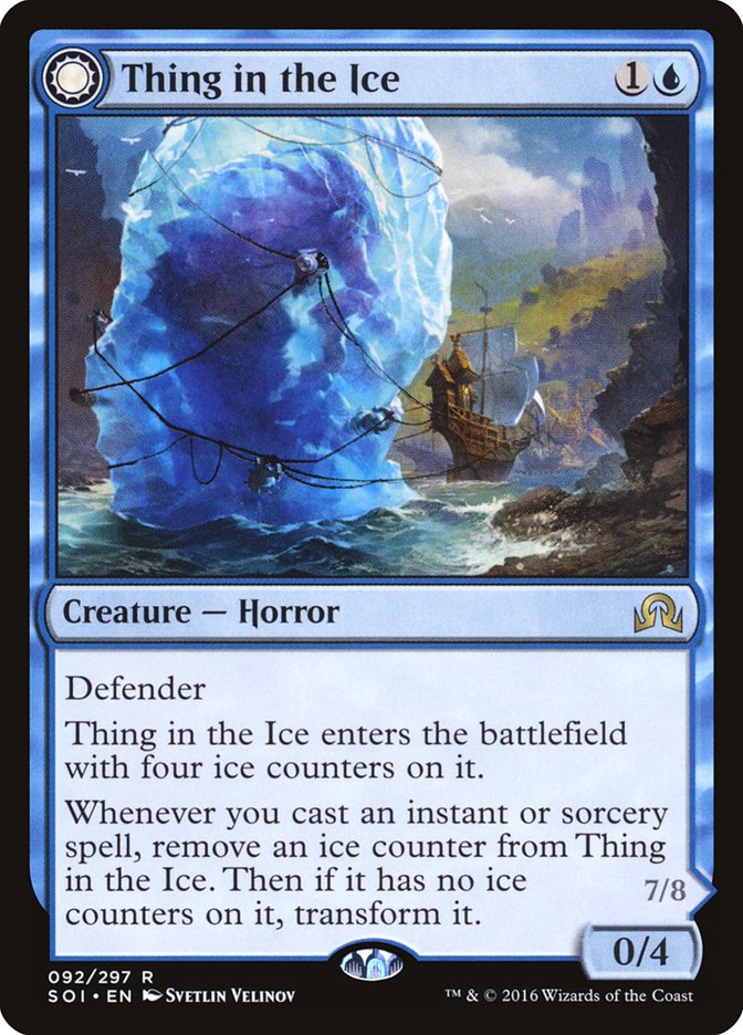 Thing in the Ice // Awoken Horror [Shadows over Innistrad] | Shuffle n Cut Hobbies & Games