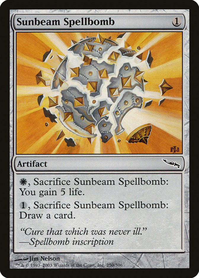 Sunbeam Spellbomb [Mirrodin] | Shuffle n Cut Hobbies & Games