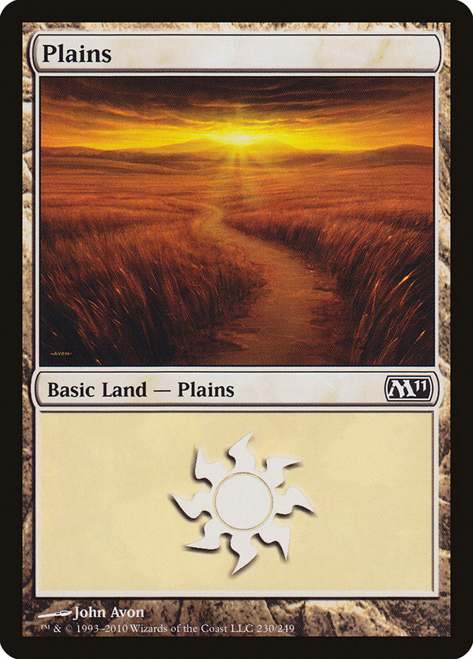 Plains (230) [Magic 2011] | Shuffle n Cut Hobbies & Games