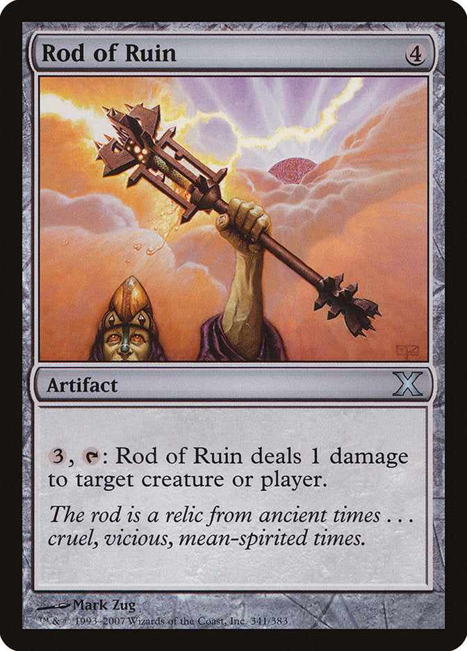 Rod of Ruin [Tenth Edition] | Shuffle n Cut Hobbies & Games