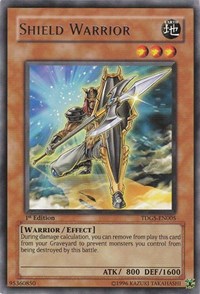 Shield Warrior [TDGS-EN005] Rare | Shuffle n Cut Hobbies & Games