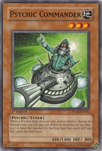 Psychic Commander [TDGS-EN020] Common | Shuffle n Cut Hobbies & Games