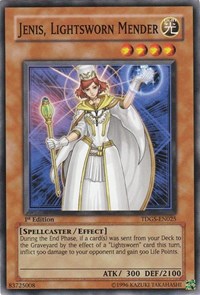 Jenis, Lightsworn Mender [TDGS-EN025] Common | Shuffle n Cut Hobbies & Games