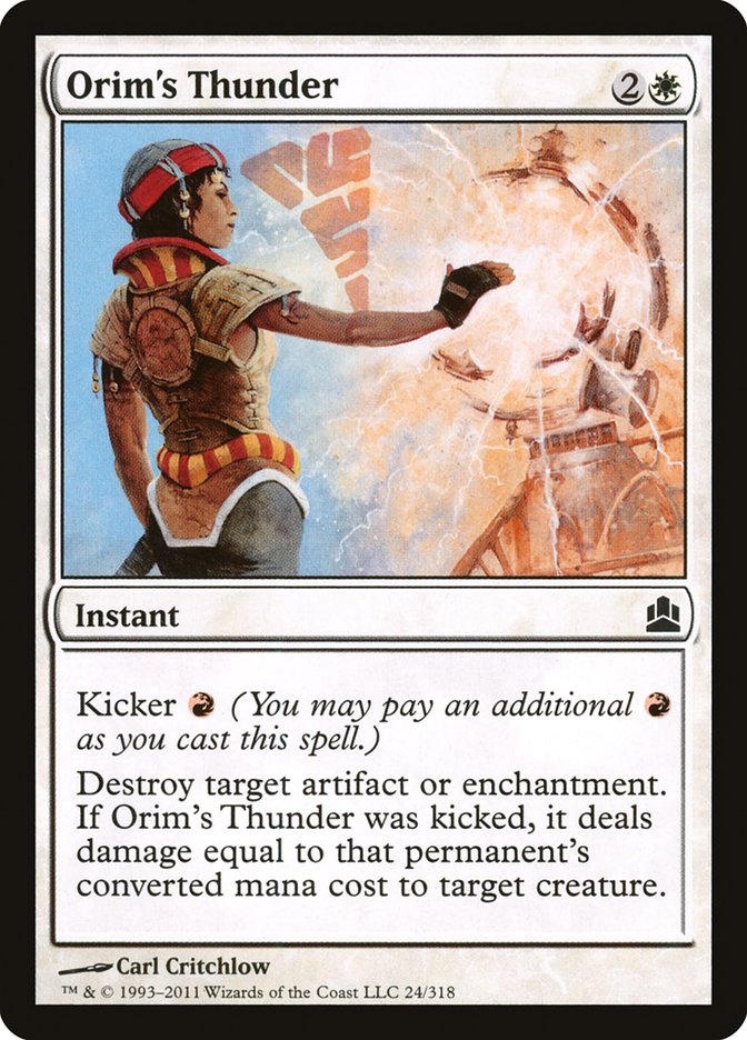 Orim's Thunder [Commander 2011] | Shuffle n Cut Hobbies & Games